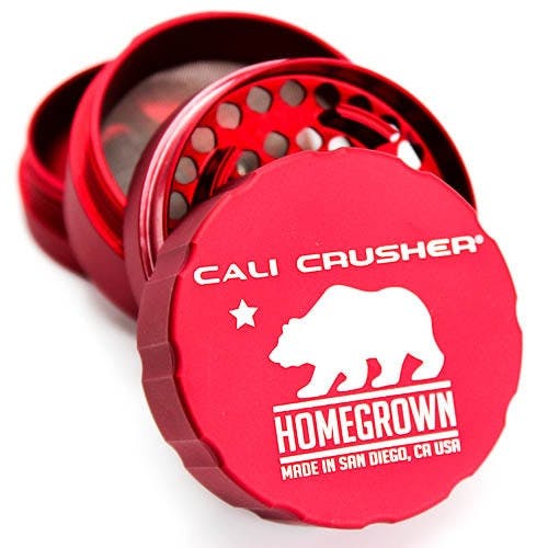 cali crusher homegrown grinder red